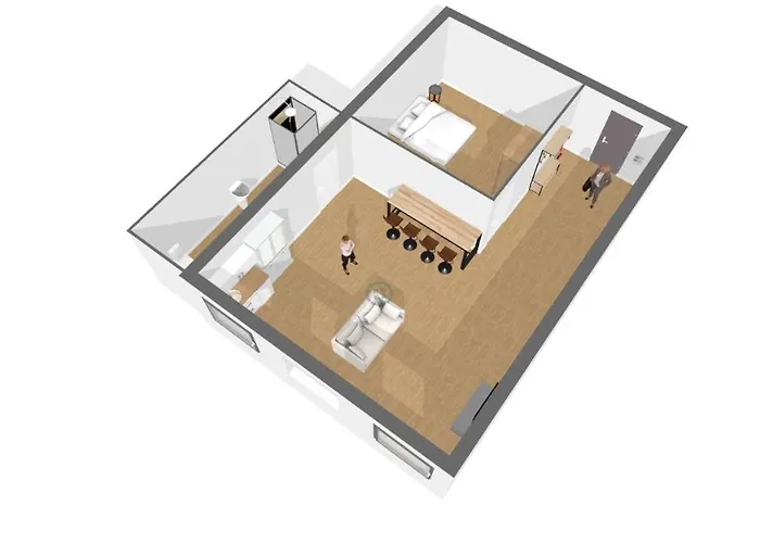 Hyper Centre - Wifi Fibre Gratuit - Jergweloh - Le Parisien Lägenhet